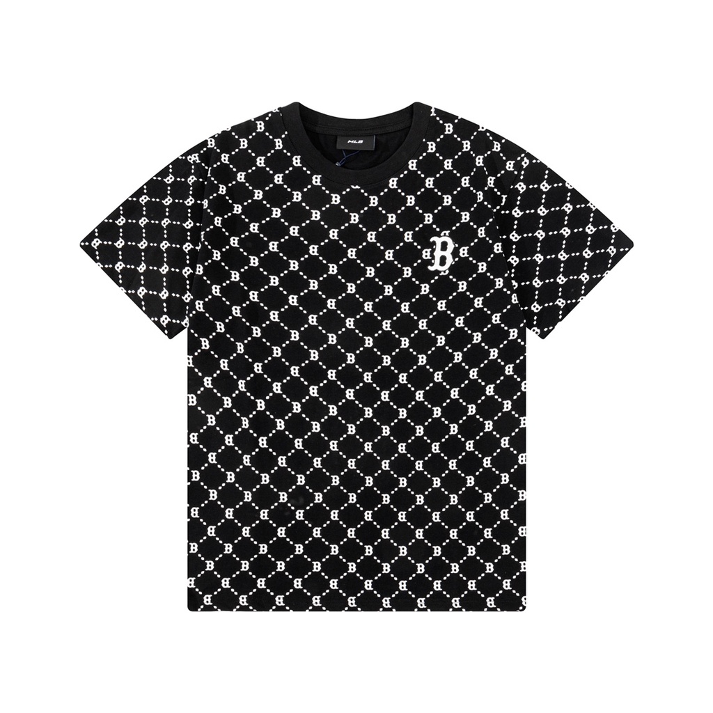 ❤❀  ❤ Áo Thun Cotton Ngắn Tay Thêu MLB NY Thời Trang Cao Cấp