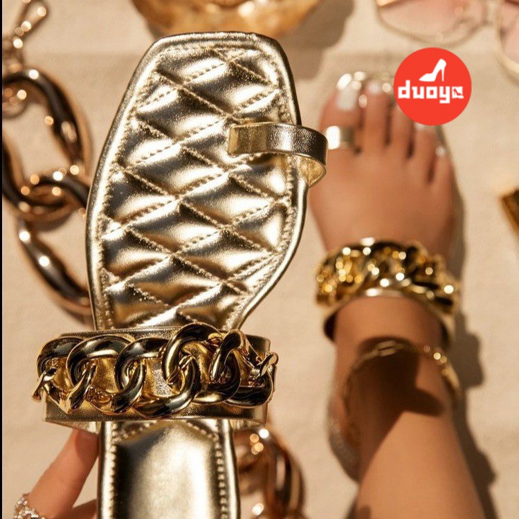 Dép Đi Biển Đế Dày Thời Trang Mùa Hè 2022 Cho Nữ