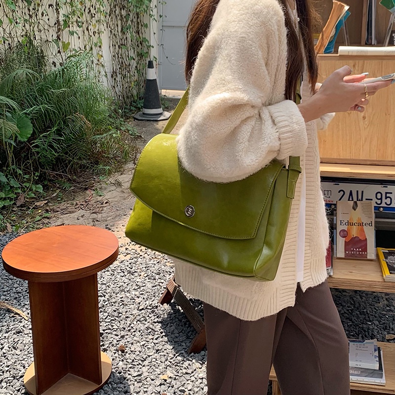 Túi Xách Cỡ Lớn Phong Cách Retro Thời Trang Cho Nữ