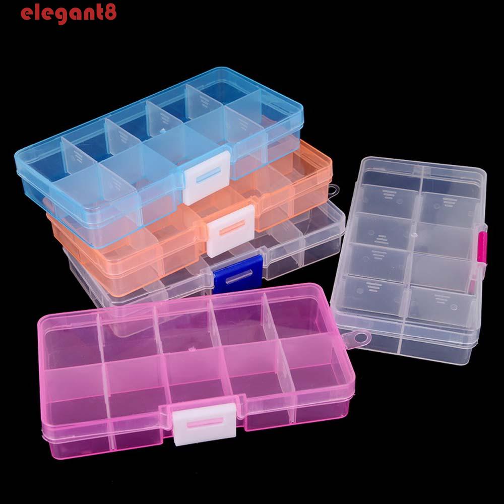 Hộp Đựng Trang Sức 10 Ngăn Có Thể Điều Chỉnh Tiện Dụng
