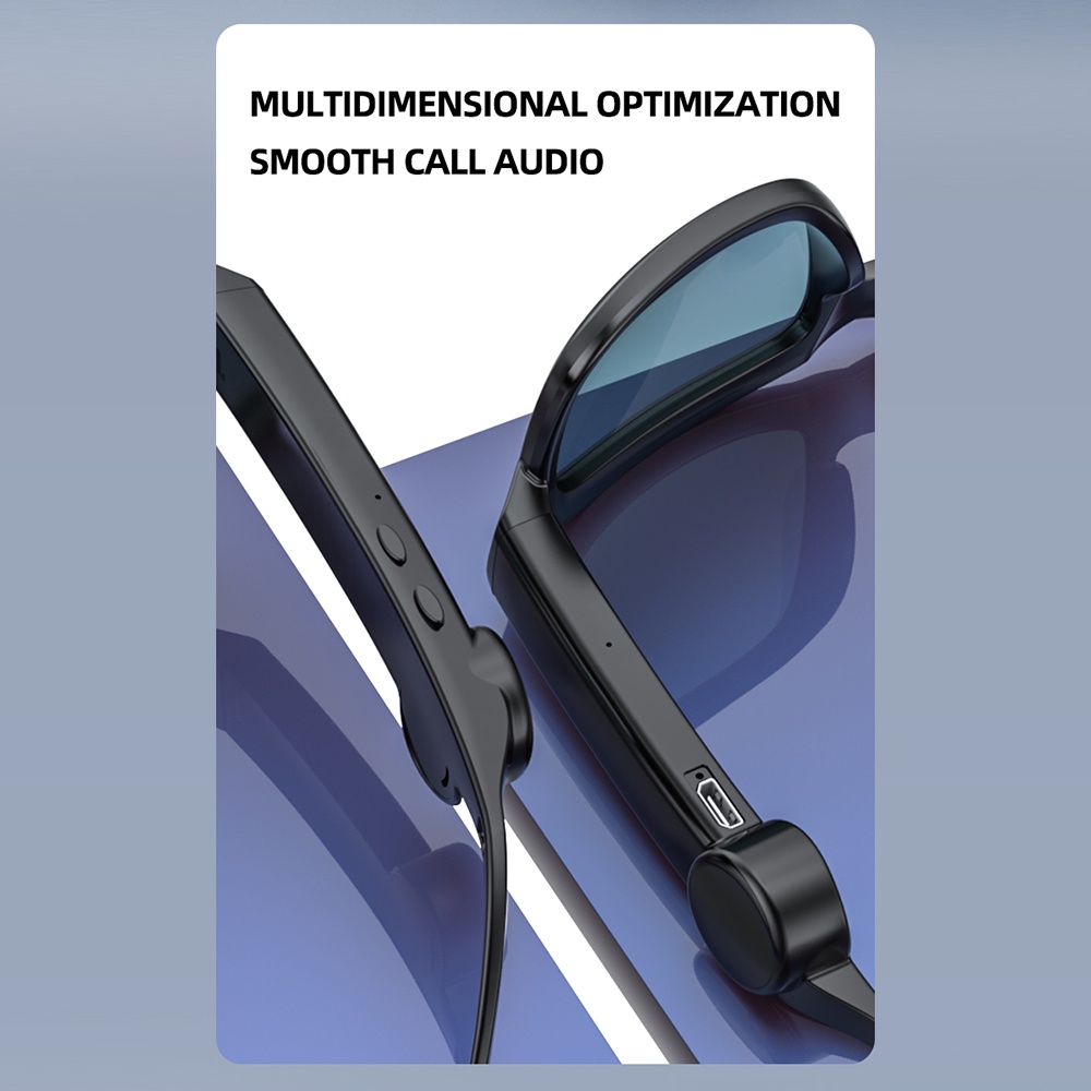 VIRWIR Kính Mát Thông Minh Chống Nước IPX7 Kết Nối Bluetooth Có Tai Nghe Gọi Rảnh Tay