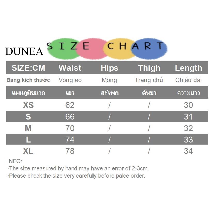 DUNEA Chân váy jean Lưng Cao Thời Trang Vintage Cho Nữ