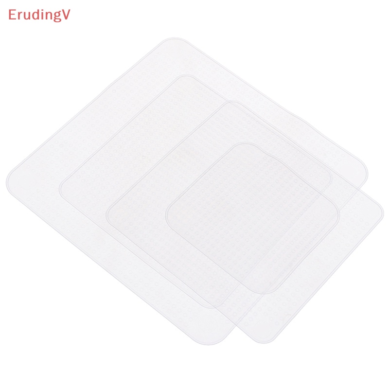 Bộ 4 Nắp Silicone Co Giãn Đậy Tô Thức Ăn Tái Sử Dụng Được