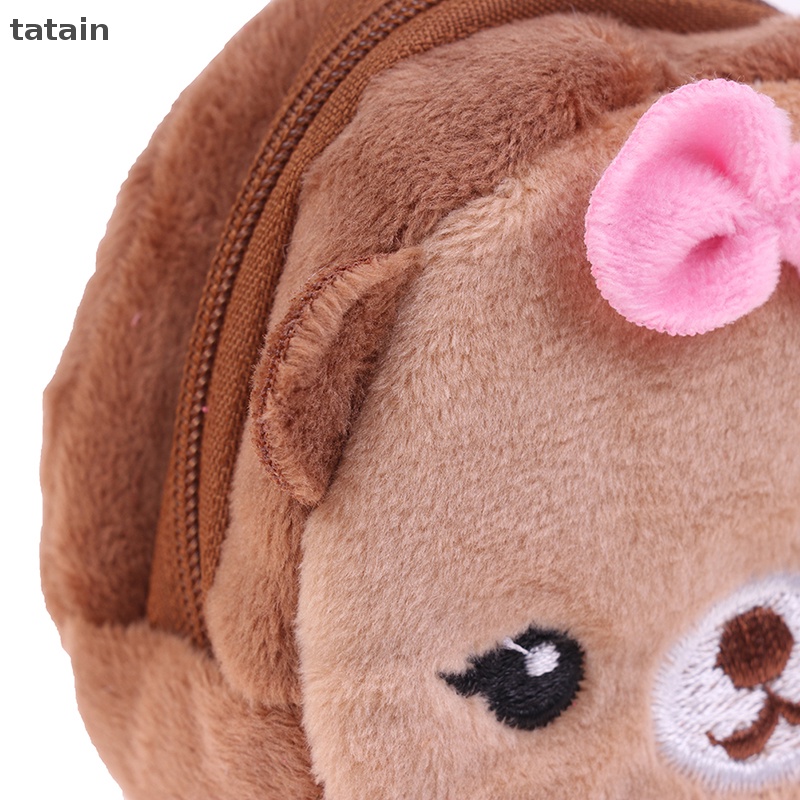 Ví Đựng Tiền Xu Họa Tiết Hoạt Hình Ba Chiều Có Khóa Kéo Tiện Dụng