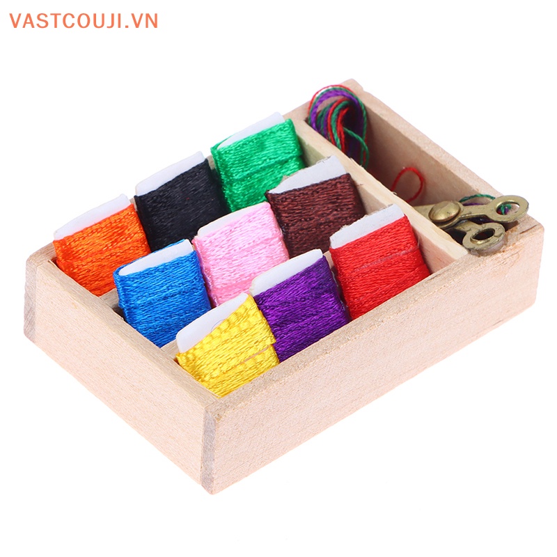 1 Mô Hình Hộp Kéo May 1: 12 Trang Trí Nhà Búp Bê