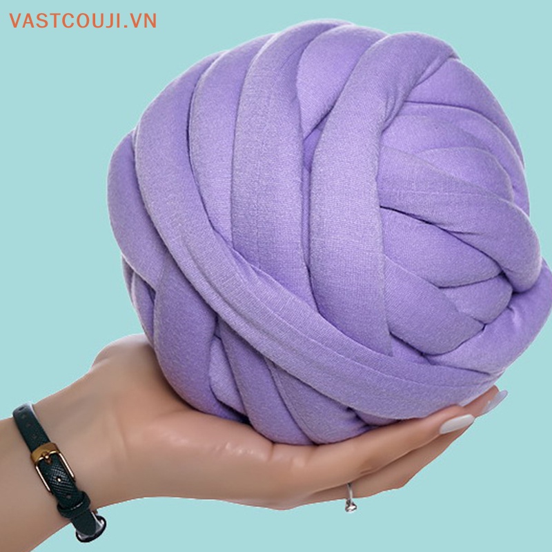Vỏ Gối Sợi Cotton Đan Thủ Công Hình Trái Tim Siêu Dày Cho Mèo Cưng VASTJI Icelandic Diy