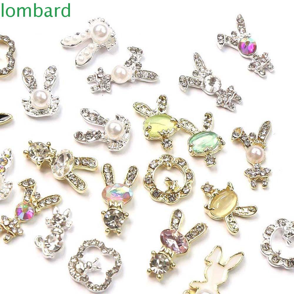 Móng Tay Giả Hình Thỏ Dễ Thương|Phụ Kiện Trang Trí Móng Tay 3D Kiểu Hàn Quốc Xinh Xắn Cho Nữ