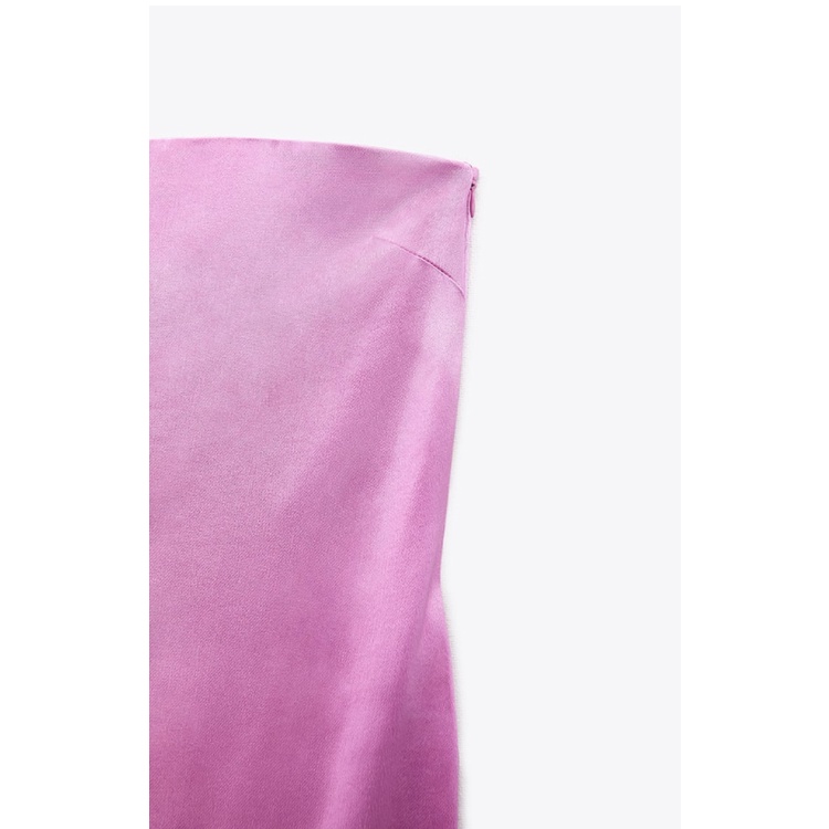 Đầm Dài Satin Hở Vai Mùa Hè Phong Cách Mới Có Cổ 23 Kiểu Dáng0219306