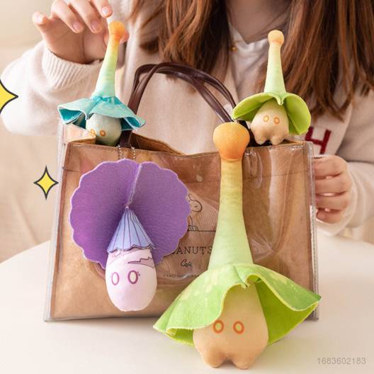 Búp Bê Nhồi Bông Hình Nấm Mốc Đáng Yêu