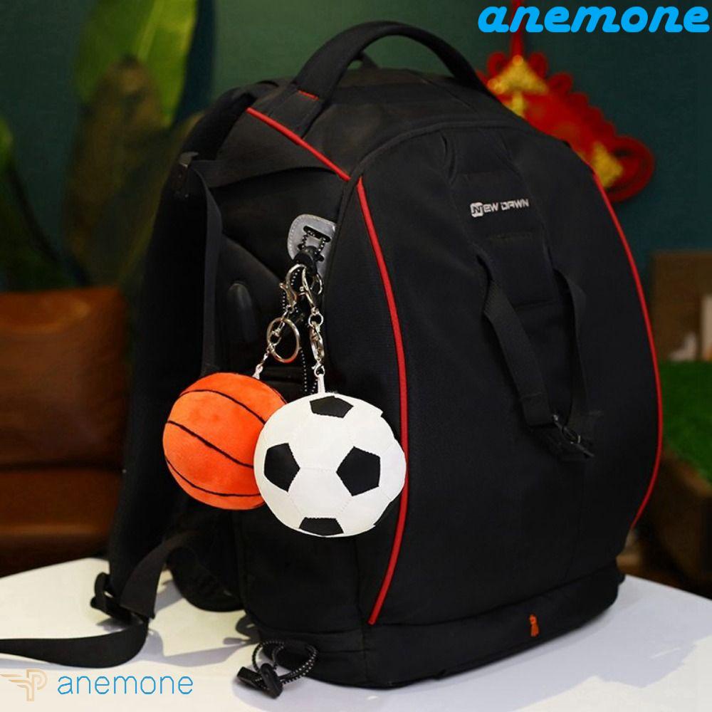 Móc Khóa Xe Hơi Đồ Chơi Hình Quả Bóng Đá Nhồi Bông Diy