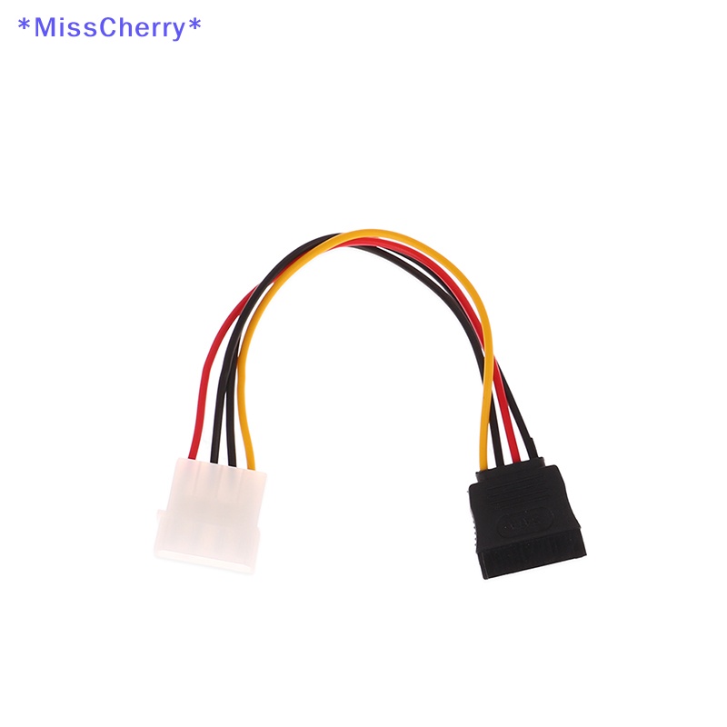 Dây Cáp Nối Dài Chuyển Đổi Nguồn Điện 4 Pin Sang 15 Pin SATA Tiện Dụng Mới