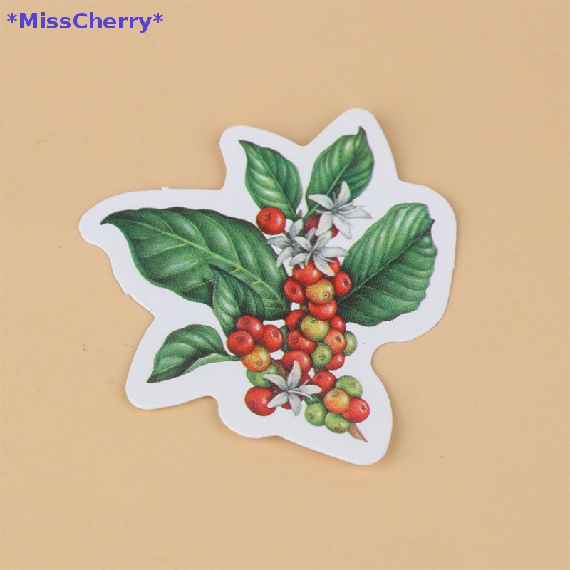 Hộp 46 Miếng Dán Chủ Đề Cà Phê Cổ Điển Trang Trí Điện Thoại / Sổ Tay / Sổ Ghi Kế Hoạch Mới