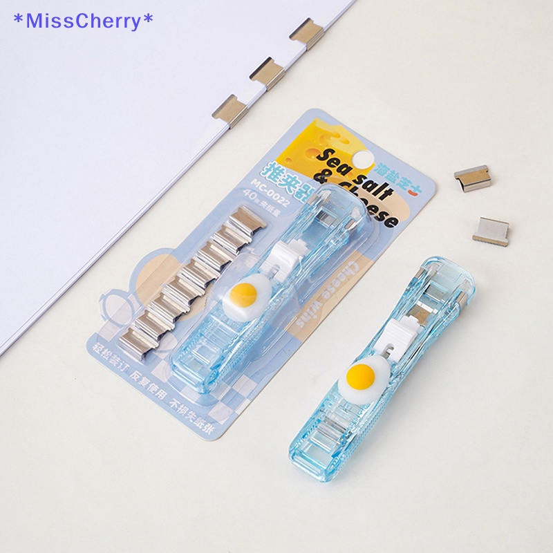 Mchy &gt; Kẹp Bấm Ghim Di Động Có Thể Tái Sử Dụng Cho Văn Phòng Trường Học Ins Mới