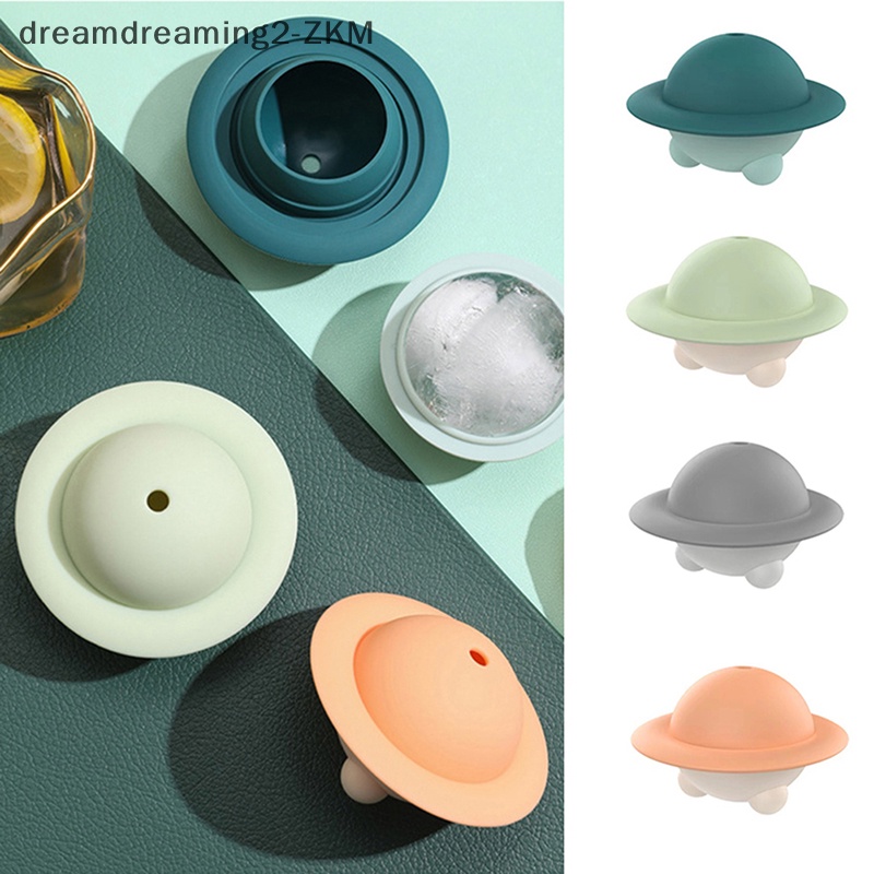 Khuôn Silicone Làm Đá Hình Tròn Có Thể Tái Sử Dụng