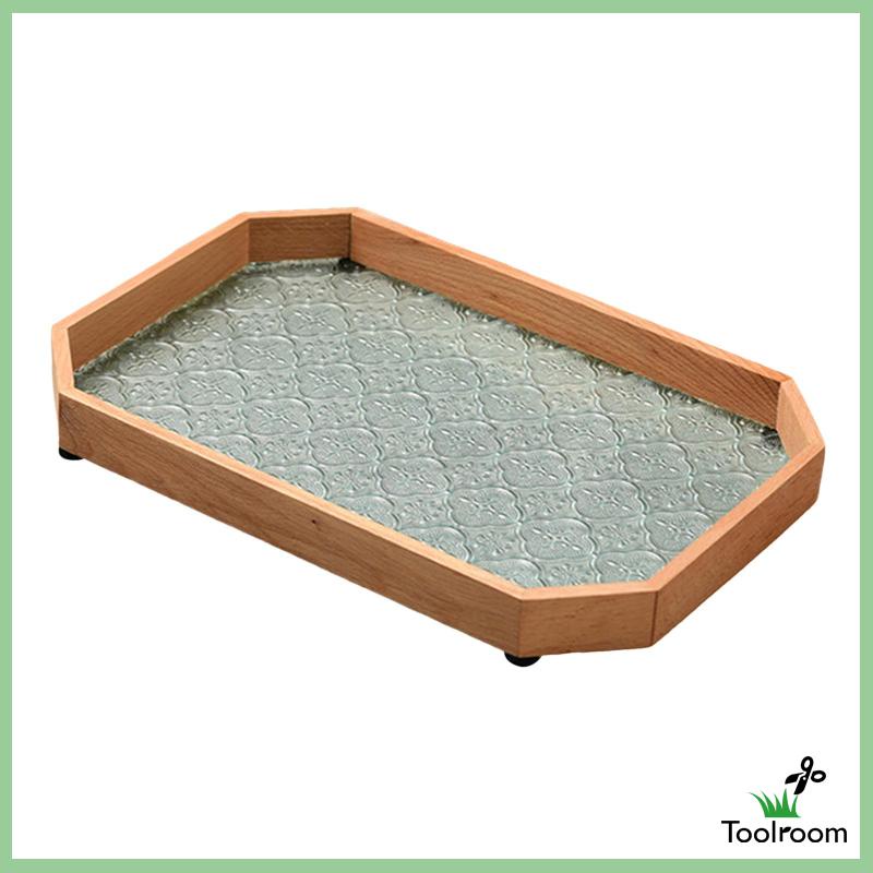 Khay Kính Dập Nổi Đựng Đồ Trang Điểm Đa Năng Cho Tiệc Tùng