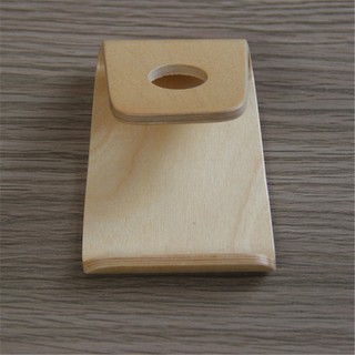 Phone Holder Creative Solid Wood Universal Mobile Desktop Stand Multifunction Tablet Support Charging Bracket Wooden Base [Q/11]