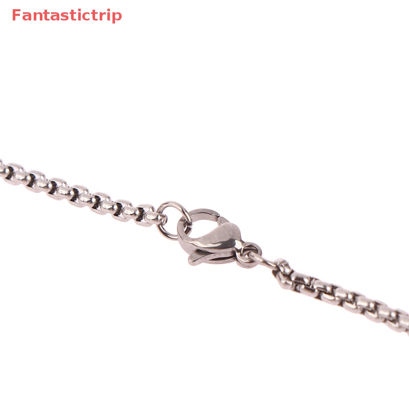 Vòng cổ Bằng Thép Không Gỉ Mặt Thánh Giá Thời Trang Mới