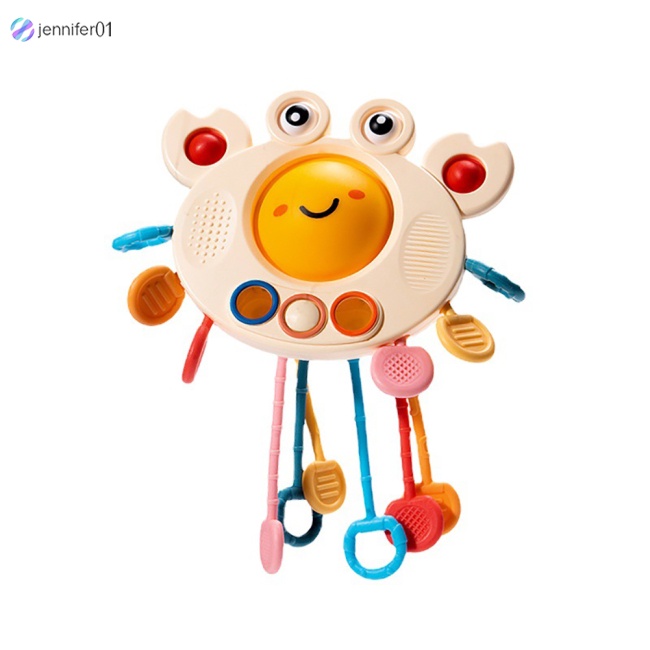 Đồ Chơi Dây Kéo Hình Con Cua Dễ Thương Luyện Tập Kỹ Năng Kỹ Năng Sớm Cho Bé