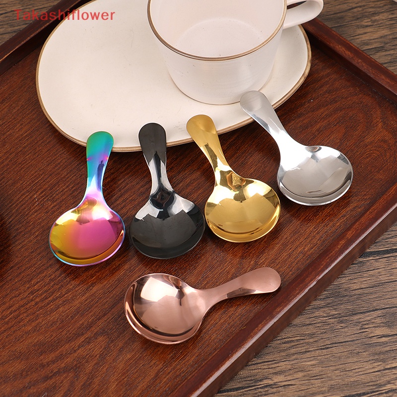 1 Muỗng Cà Phê Tay Cầm Ngắn Thiết Kế Độc Đáo