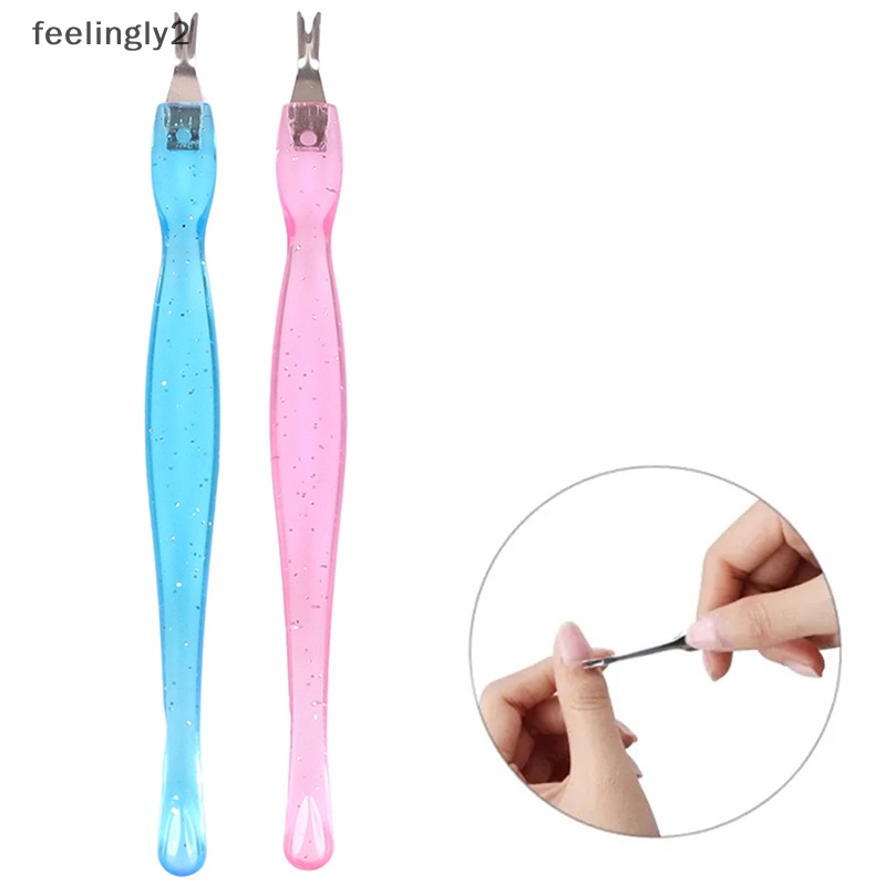 Set 2 Dụng Cụ Làm Móng Bằng Thép Không Gỉ