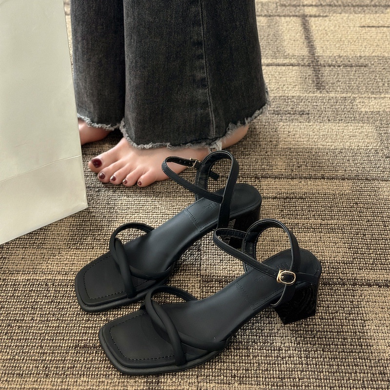 Xăng đan Cao Gót Đế Dày Không Trượt Thời Trang Dành Cho Nữ