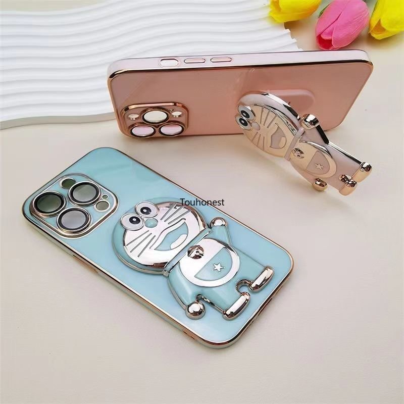 Giá Đỡ Điện Thoại Để Bàn Hình Doraemon Đáng Yêu
