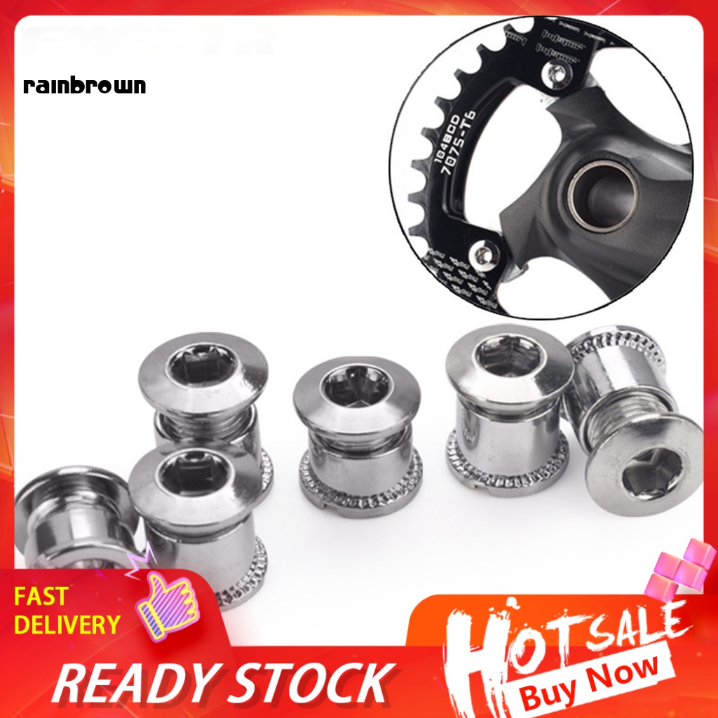 Bộ 2 Ốc Vít Bánh Răng Xe Đạp Leo Núi Bằng Thép Mạnh