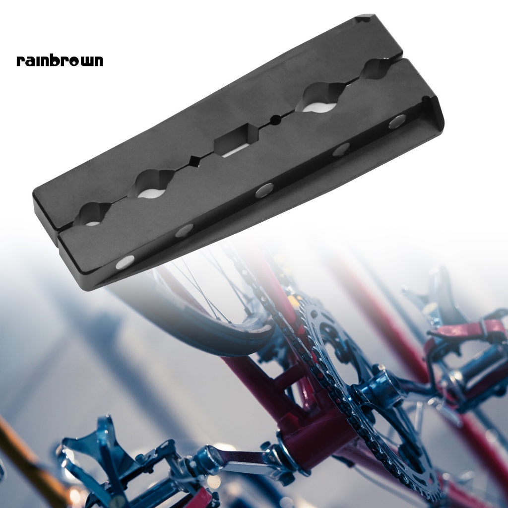 &lt; Rainbrown &gt; Phụ Kiện Chèn Trục Bánh Xe Đạp Không Biến Dạng Nặng