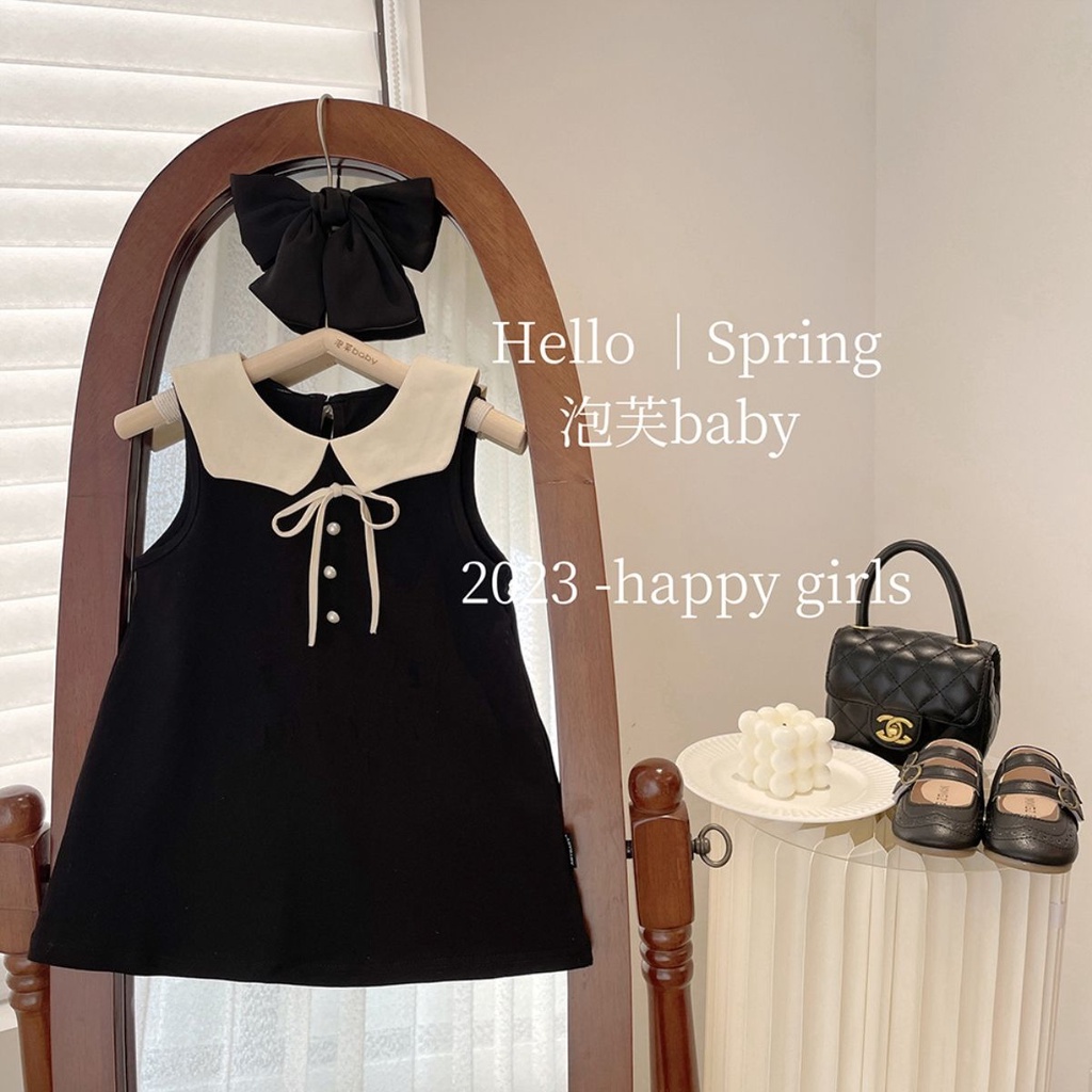 Hàng Có Sẵn Đầm Mùa Hè Phong Cách Hàn Nhật Mới 2023 Thời Trang Cho Bé Gái