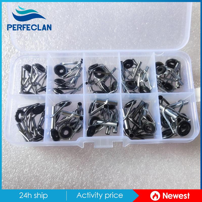 [Perfeclan] Set 50 Phụ Kiện Dẫn Cần Câu Cá 10 Kích Cỡ