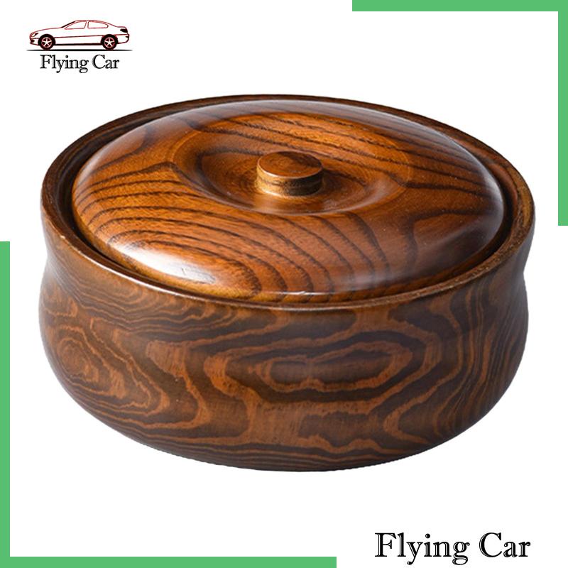 Bộ 2 Tô Gỗ Tròn Đa Năng Có Thể Tái Sử Dụng