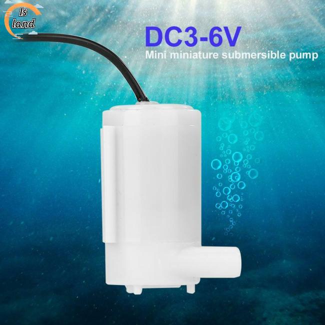 Máy Bơm Nước Mini Dc3v5v6v9v Sử Dụng Năng Lượng Mặt Trời