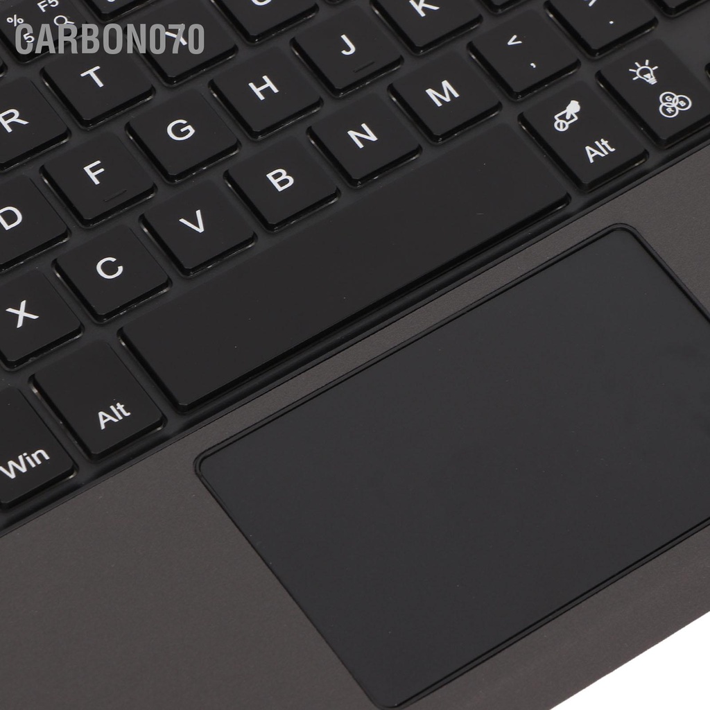 Bàn Phím Không Dây Bluetooth Siêu Mỏng Đèn Nền 7 Màu Di Động Cho Surface Go 3, Go 2, Go