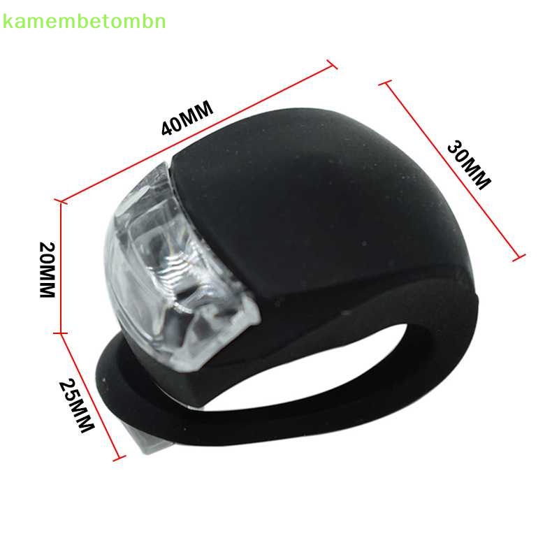 Đèn Pha LED Bằng Silicon Chống Thấm Nước Dành Cho Xe Đạp