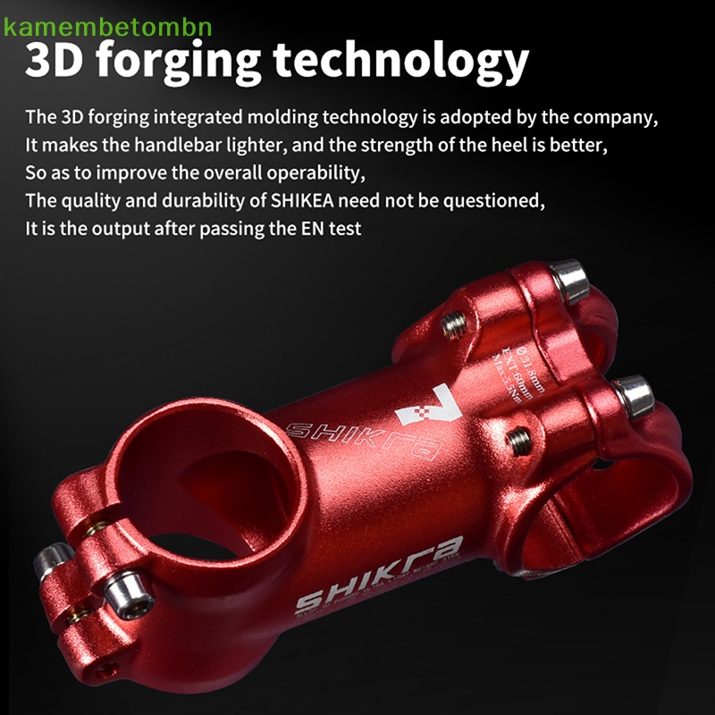 Pô Tăng Xe Đạp Leo Núi Kamembbn 31.8mm 7 Độ 45 55 65 70 80 90 100 110mm Siêu Nhẹ