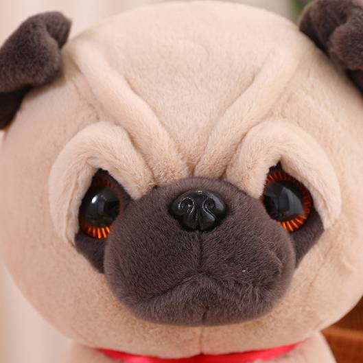Thú Nhồi Bông Hình Chú Chó Pug Dễ Thương 40cm