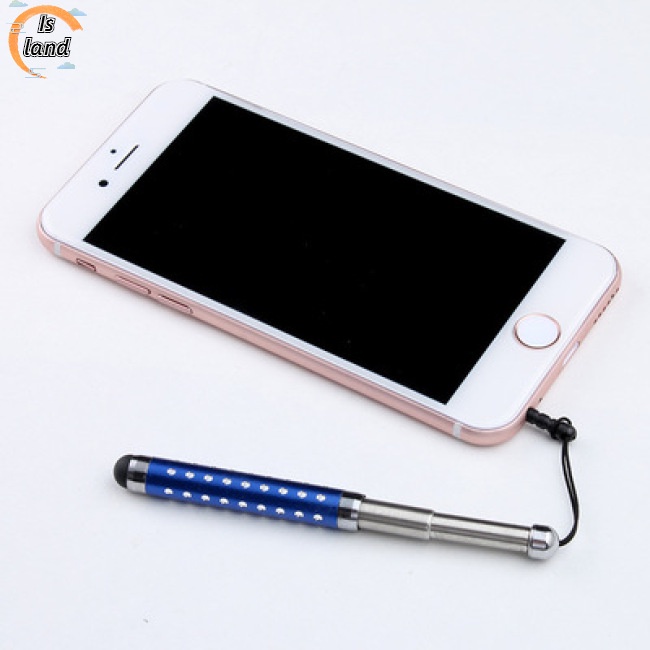 Bút Cảm Ứng Stylus 3 Phần Có Thể Thu Gọn Phù Hợp Cho Điện Thoại Di Động / Máy Tính Bảng