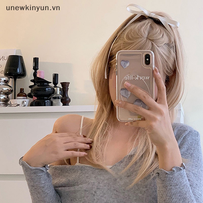 Kẹp Tóc Nơ Nhung Lớn Phong Cách Vintage