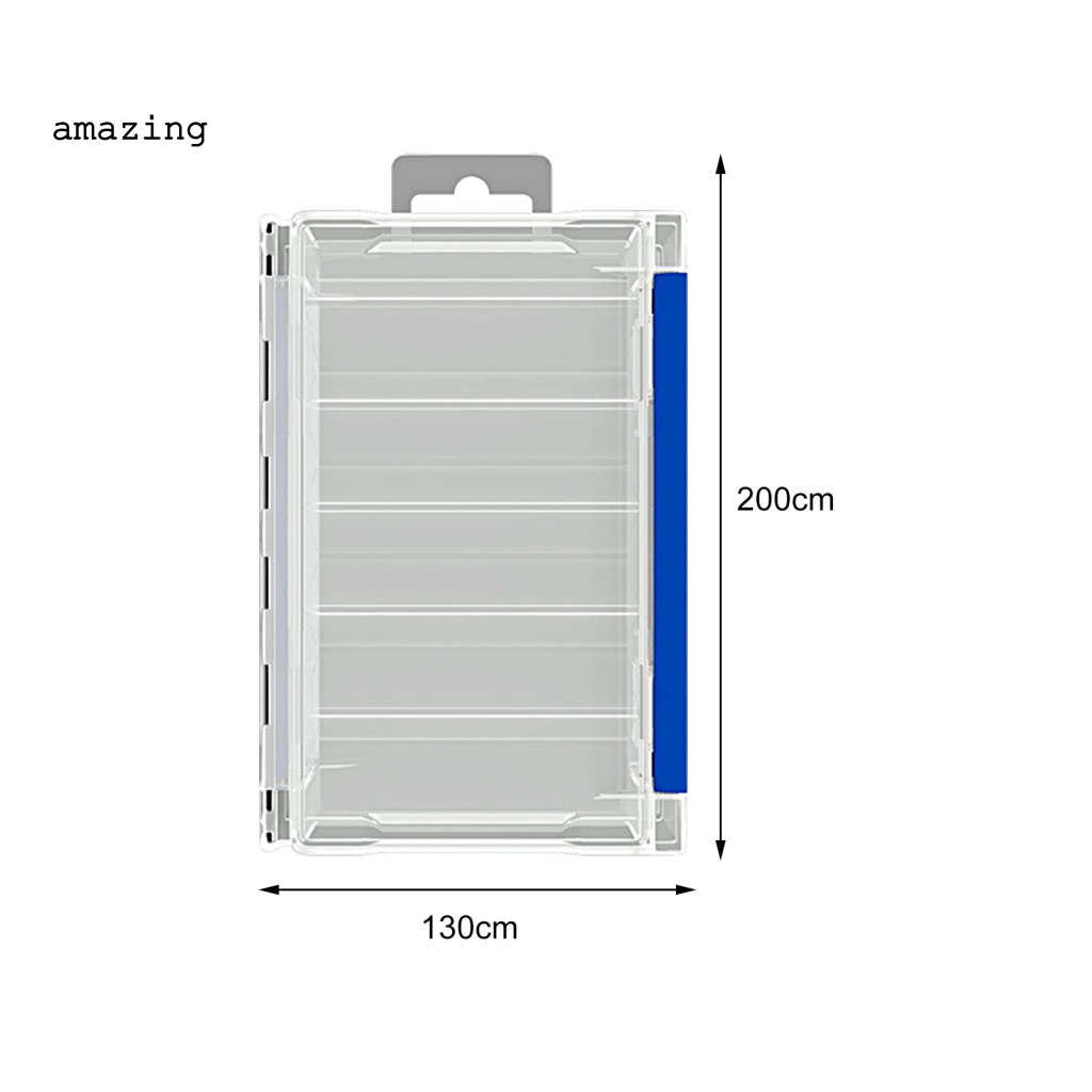 Hộp Đựng Mồi Câu Cá Hai Mặt Cứng Sức Chứa Lớn Đa Năng An Toàn Chống Mài Mòn