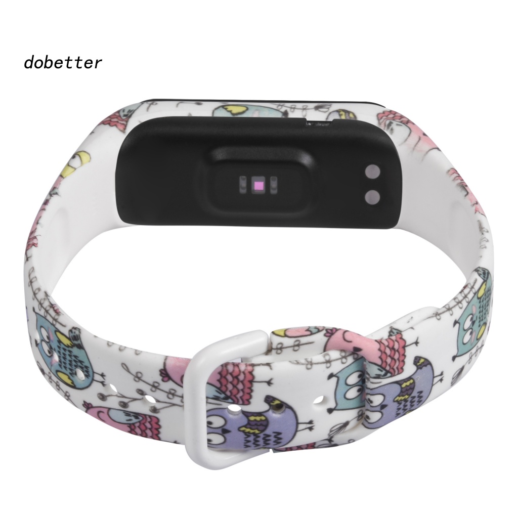 Dây Đeo Cổ Tay In Họa Tiết Rằn Ri Thân Thiện Với Da Cho Samsung Galaxy Fit-e SM R375