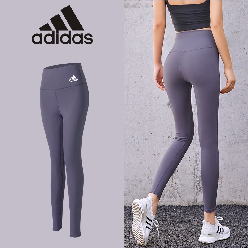 Quần chạy bộ Adidas Lưng Cao Dáng Ôm Co Giãn Thoải Mái Quyến Rũ Cho Nữ