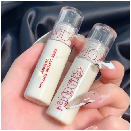 Son MENGXIDUO Nước Bóng Mờ Màu Trắng Và Lâu Trôi Căng Mọng