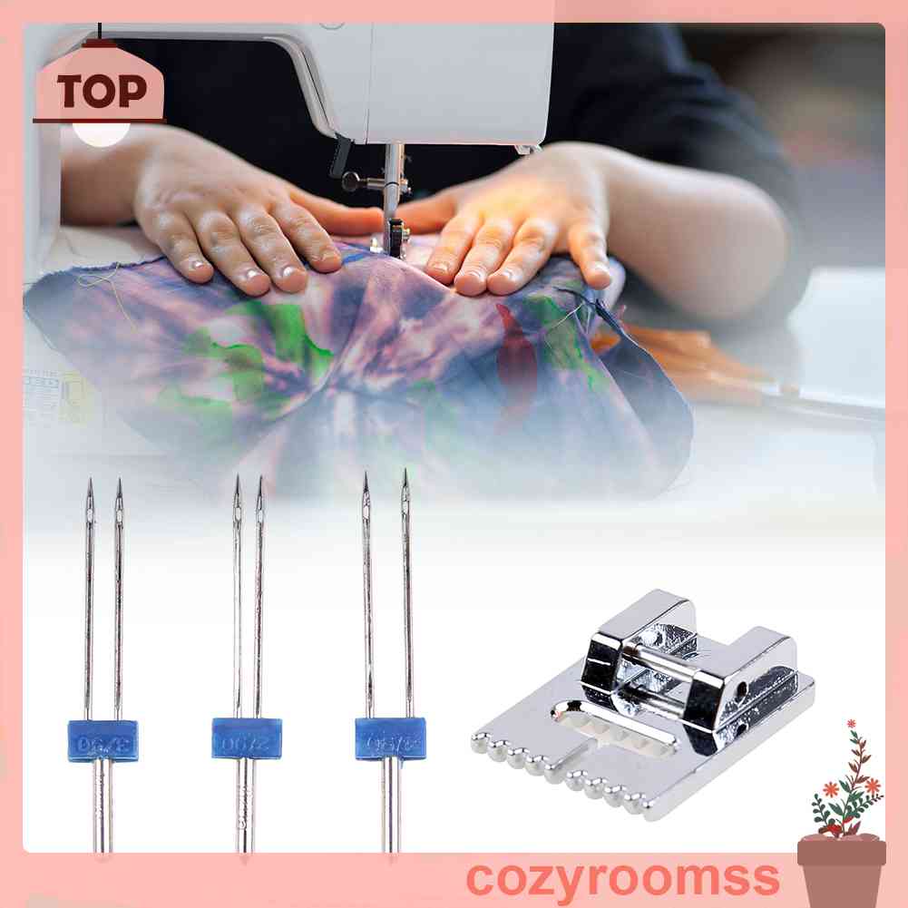Set 4 Kim May Kép 3 Kích Cỡ Cho Máy May Brother Babylock
