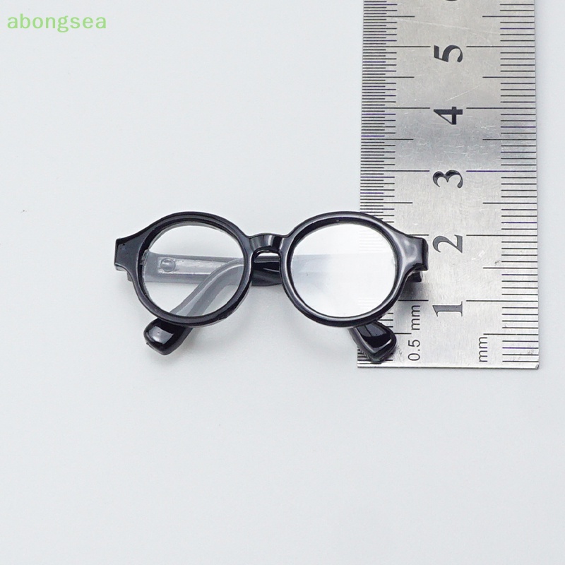 Kính Mắt Mini Trong Suốt Dễ Thương Dùng Trang Trí Nhà Búp Bê