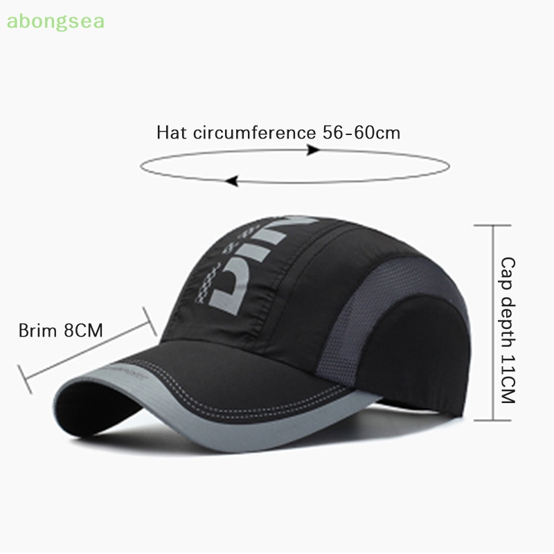Mũ Lưỡi Trai Thể Thao Chống Nắng Mùa Hè Mau Khô Có Thể Điều Chỉnh Thời Trang Cho Nam Và Nữ Bongsea