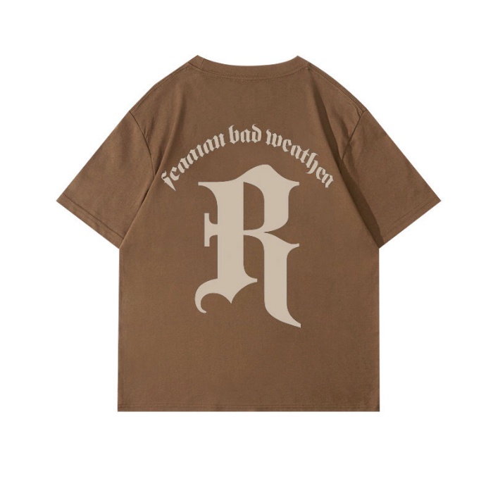 Áo Thun 100% Cotton Tay Ngắn Cổ Tròn In Họa Tiết Phong Cách Hàn Quốc Cho Nữ