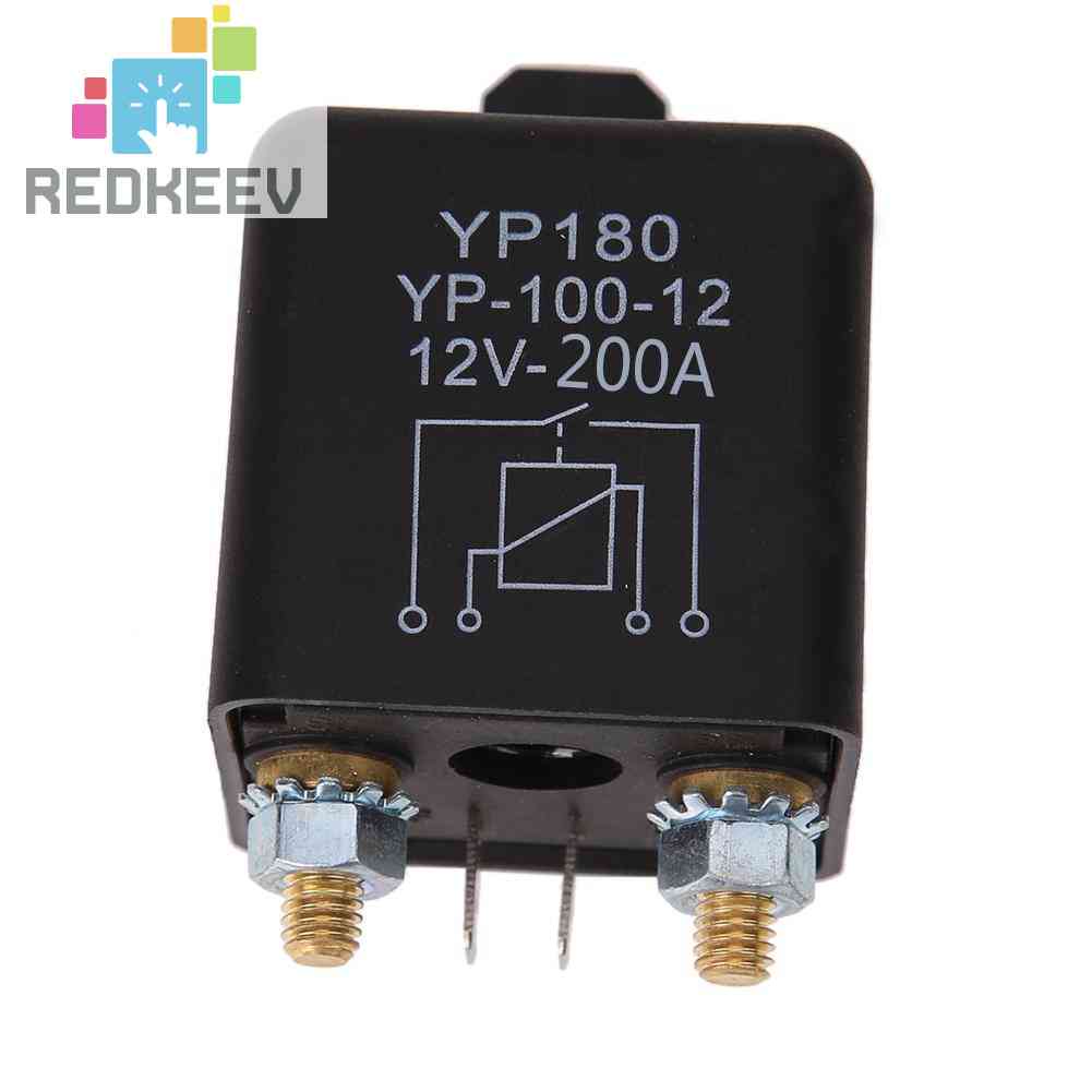 Rơ Le Động Cơ Tự Động 12V 200A / 100A Chuyên Dụng Cho Xe Hơi / Xe Tải