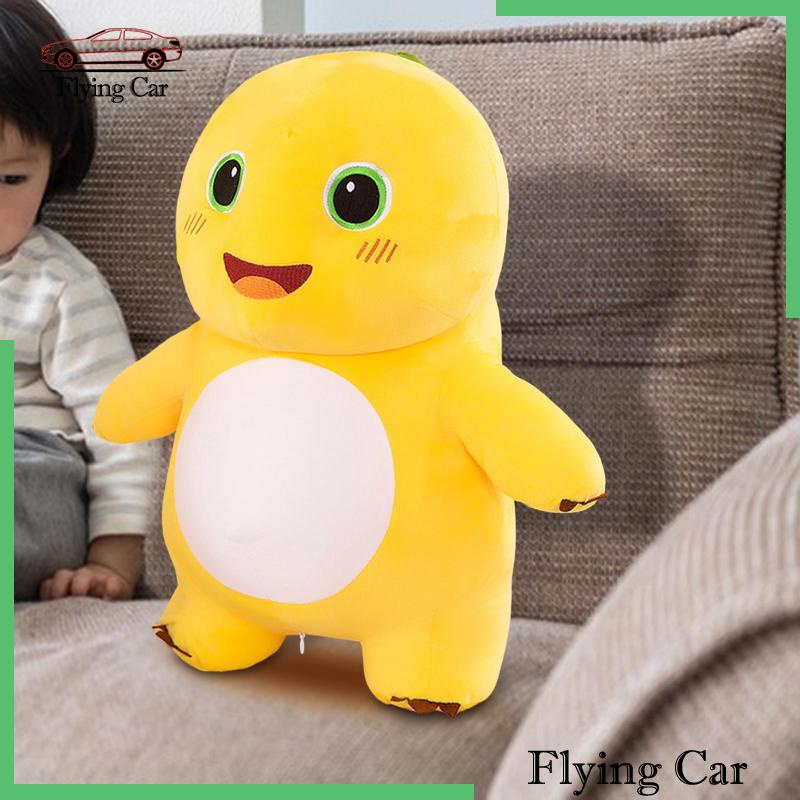 [Lzdjfmy2] Thú Nhồi Bông Hình Động Vật Thật Có Khóa Kéo Mềm Mại Đáng Yêu Cho Phòng Ngủ