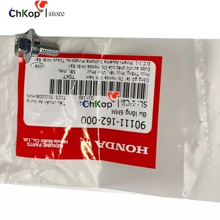 Bu lông HONDA 6mm dùng chung nhiều xe (90111162000) - Chi Tiết Ốc Vít Đệm Dream Honda Giá Gốc