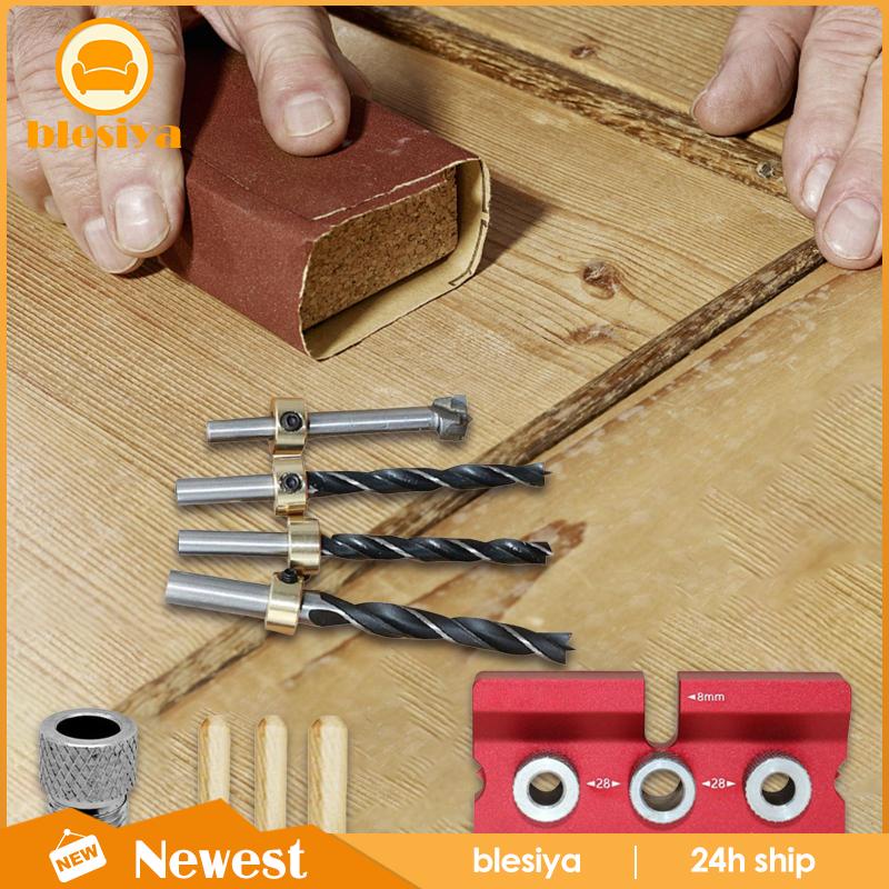 Bộ Dụng Cụ Định Vị Lỗ Khoan Chuyên Dụng Làm Mộc